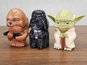 Star Wars Jakks Pacific Taschenlampen Yoda Darth Vader R2-D2 Chewbacca 2013 - Bild 1 von 9