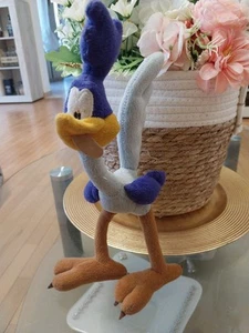 Rarissimo peluche WARNER BROS PELUCHE BEEP BEEP Road Runner Struzzo Corridore - Foto 1 di 6