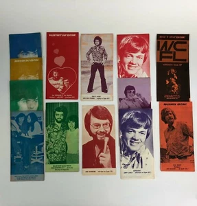 WLS Music Survey LOT Super CFL DJ Pamphlets Vtg Advertisements Chicago IL 1970s - Picture 1 of 4