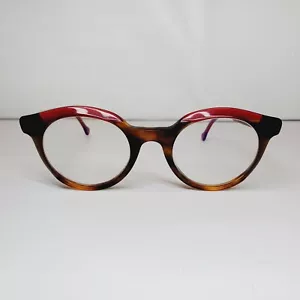 RES/REI Queen 504 47-21-140 Brille Brillengestell nur braun/rose - Bild 1 von 16