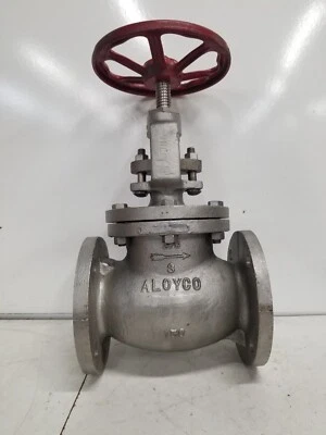 Aloyco 3" 150 Globe Valve Manual Flanged - Image 1 of 4