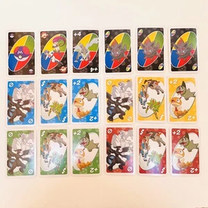 Rare UNO Pocket Monsters Best Wishes! Nintendo Japanese 18 Pokemon cards - Picture 1 of 9
