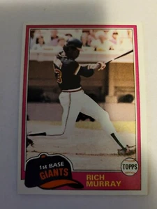 1981 TOPPS RICH MURRAY #195 EX/NM - Picture 1 of 1