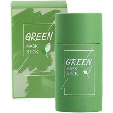 Green Tea Purifying solid Clay Mask Stick Facial Cleansing Pore Acne Remover UK