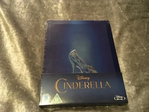 CINDERELLA BLU RAY STEELBOOK UK EDITION RARE LONG OOP - Picture 1 of 2