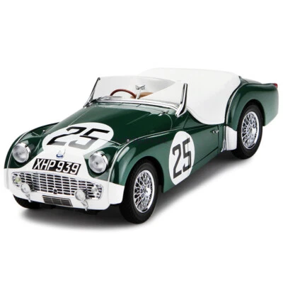 for KYOSHO for Triumph for TR3S 1959 for LM Nr#25 1:18 Car Pre-built Model - Photo 1/4