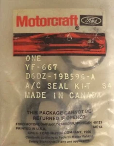Ford Motorcraft YF-667 YF667 a/C Seal Kit D6DZ-19B596-A D6DZ19B596A - Picture 1 of 2