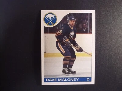 1985-86 Topps Hockey Dave Maloney Card # 89 - Image 1 of 2