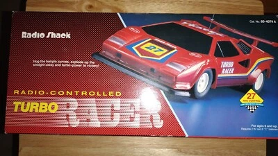 Vintage RadioShack Radio Controlled Turbo Racer 60-4074A  - Image 1 of 4