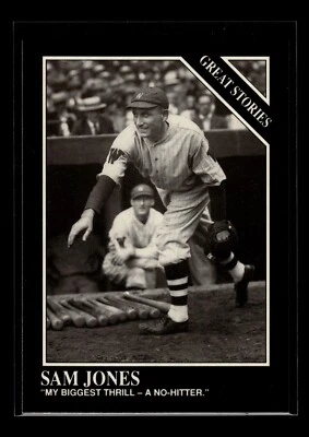 1991 The Sporting News Conlon Collection #174 Sad Sam Jones Story (NM)(BAS) - Image 1 of 2