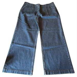 Pantalones de mezclilla cortos plisados Abercrombie & Fitch para mujer talla 18 - Imagen 1 de 6