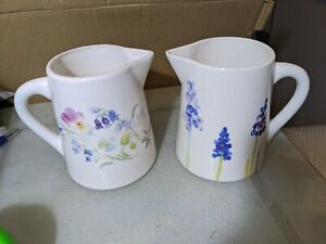2x ceramic jug vases not for food