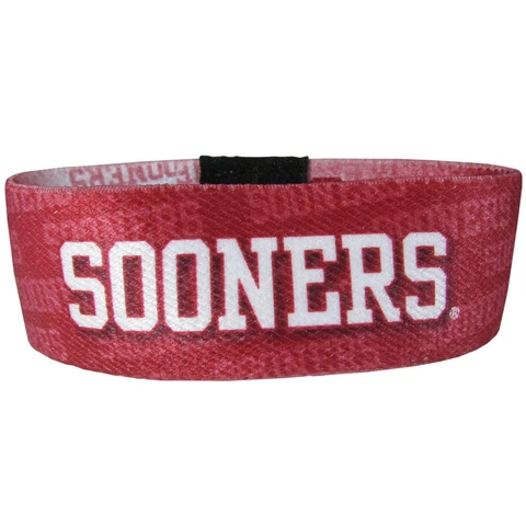 Oklahoma Sooners Stretch Bracelet NCAA Licensed Jewelry Cover
