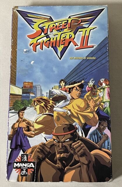 Street Fighter II V: Dark Omen vintage Anime Vhs 