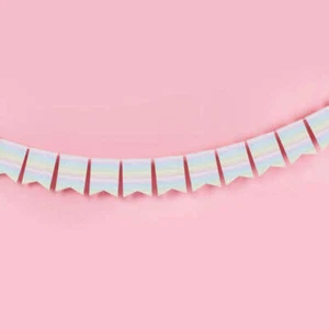 Pastel Rainbow Bunting 2 metres - Picture 1 of 1