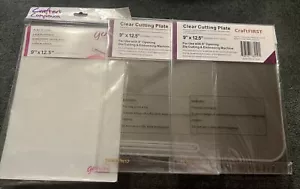 2 Placas de corte CraftFIRST 9x 12,5 y Crafters Companion 9x 12,5 cuña - Imagen 1 de 1