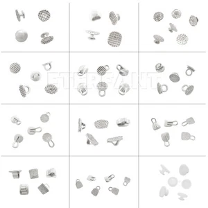 ETERFANT Dental Ortho Lingual Buttons Rectangular/Round Bondable Traction Hook - Picture 1 of 71