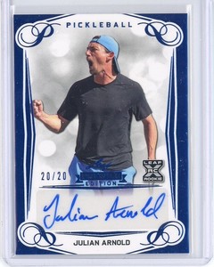2023 Leaf Pickleball Premier Edition Blue Foil Julian Arnold Rc Auto  /20