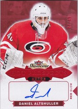 16-17 Fleer Showcase Daniel Altshuller /49 Auto Rookie Red Glow 2016