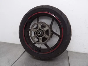12-16 KAWASAKI NINJA 650 OEM STRAIGHT REAR WHEEL BACK RIM 41073-0568-QT - Bild 1 von 8