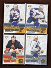 2002-03 Pacific Private Stock Titanium Jerseys Lot (4)   *7151
