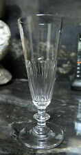 Valentine ENGLISH Champagne Ale Glass in 18th Century Style Clear 19th C Fluted