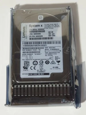 LENOVO EBG 900GB 10K 12Gbps SAS 6.35cm 2.5Zoll G3HS HDD - Bild 1 von 4