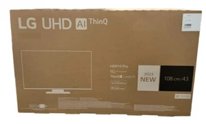 LG 43NANO82T6B (43") NanoCell Flat HDR10 4K TV UHD LED 60Hz HDMI webOS Smart TV - Bild 1 von 1