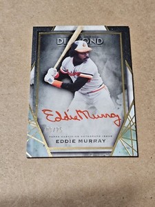 2022 Topps Diamond Icons Eddie Murray Red Ink AUTO Autograph #3/25