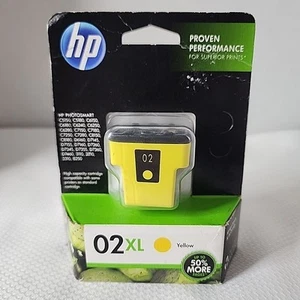 Original HP Photosmart Tinten Druckerpatrone 02XL 02 Gelb High Capacity C8732WN - Bild 1 von 5