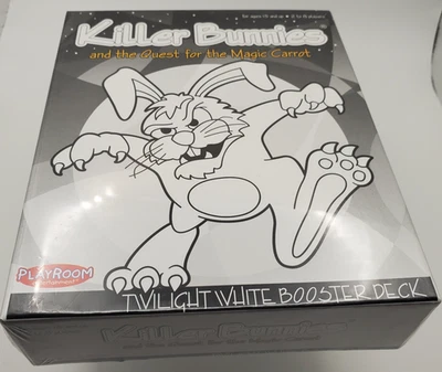 Mazo de refuerzo blanco Killer Bunnies Quest for the Magic Carrot-Twilight nuevo sellado Foto 1 de 4