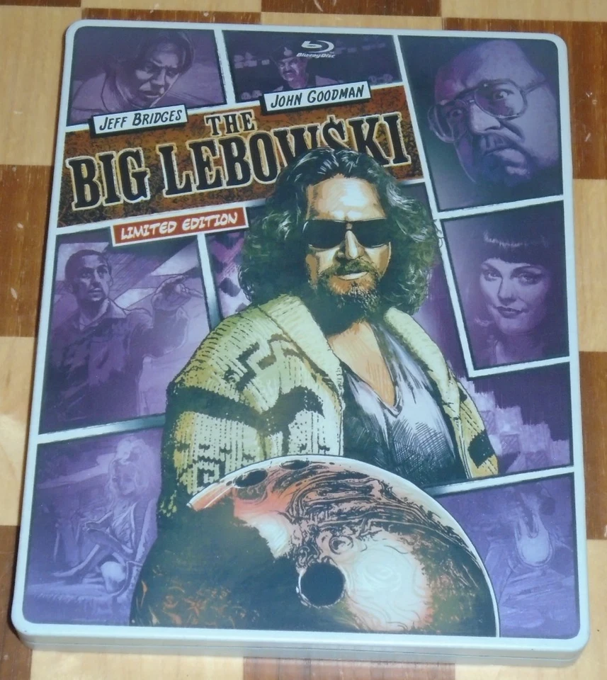 The Big Lebowski Limited Edition Steelbook (Blu-ray/DVD Combo) Foto 1 de 3