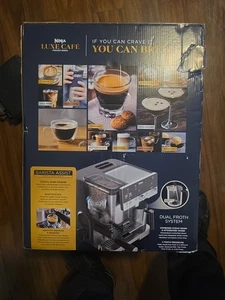 Ninja ES601 Luxe Cafe Fully Automatic Espresso Machine  - Picture 1 of 8