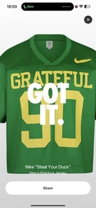 Nike x Class Trip x Grateful Dead x Oregon Steal  Your Duck Practice  Jersey XL - Picture 1 of 2