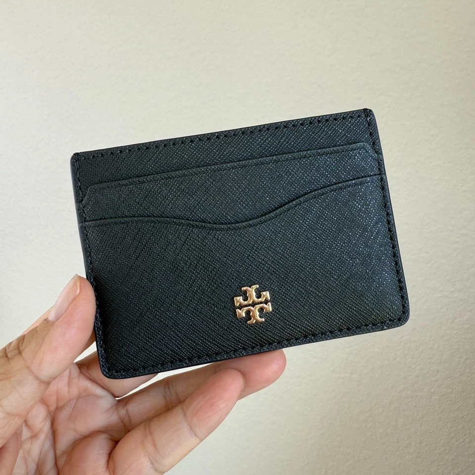 Tarjetero Tory Burch Emerson Saffiano 136101 Foto 1 de 1