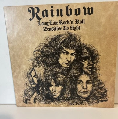 RAINBOW LONG LIVE ROCK N ROLL 7" Single 1978 POLYDOR Rock Blackmore Dio - Image 1 of 4