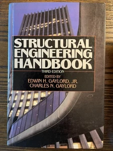 Structural Engineering Handbook Third Edition Hardcover by Edwin H. Gaylord: VG - Picture 1 of 2
