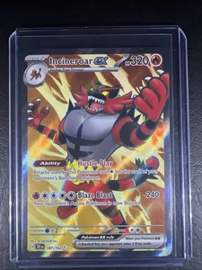 Incineroar ex 187/162 SV05: Temporal Forces Pokémon TCG Holo Card ( Pack Fresh ) - Picture 1 of 10