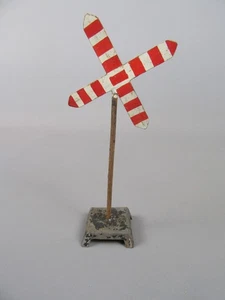 D388 Croix de Saint-André Ferroviaire O Zéro Vintage Panneau Signalisation H 14 - Picture 1 of 9