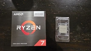 AMD Ryzen 7 5700X3D Desktop Processor 8-Core (Original Box Included) - Photo 1/3