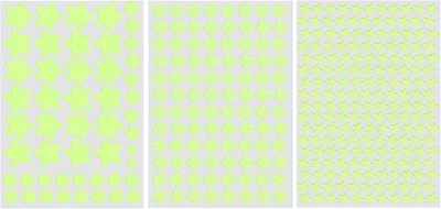 Leuchtsterne Kinderzimmer Fluoreszenz Selbstklebend Dunkeln Leuchtende Sternaufk - Bild 1 von 4