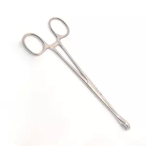 1pc 6.5" Sponge Forceps Clamps mini forester slotted lock Pierce Piercing Pliers - Picture 1 of 2