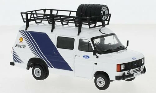 IXO Models Ford Transit MK II Van 1986 Rallye Ass 1:43 RAC313 - Image 1 of 1