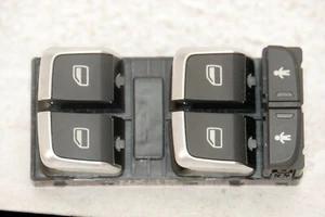 2011-2017 AUDI A8 QUATTRO FRONT LEFT DRIVER SIDE DOOR WINDOW MASTER SWITCH OEM - Picture 1 of 6