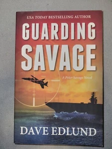 Guarding Savage: A Peter Savage Novel Paperback Dave Edlund Like New #A3A - Picture 1 of 3