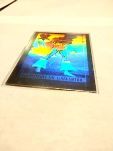 DC Comics Trading Card 1991 - Deathstroke the Terminator - Hologram Card DCH3 - Picture 1 of 10