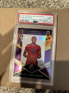 2019-20 Panini Career Highlights Purple And Gold #45 Kobe Bryant /20 #45 Psa 9 - Picture 1 of 3