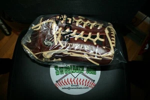 14" Inch BOOMBAH VITILLA Slowpitch Softball Fielding Glove B17 T Web BrownTan - Picture 1 of 5