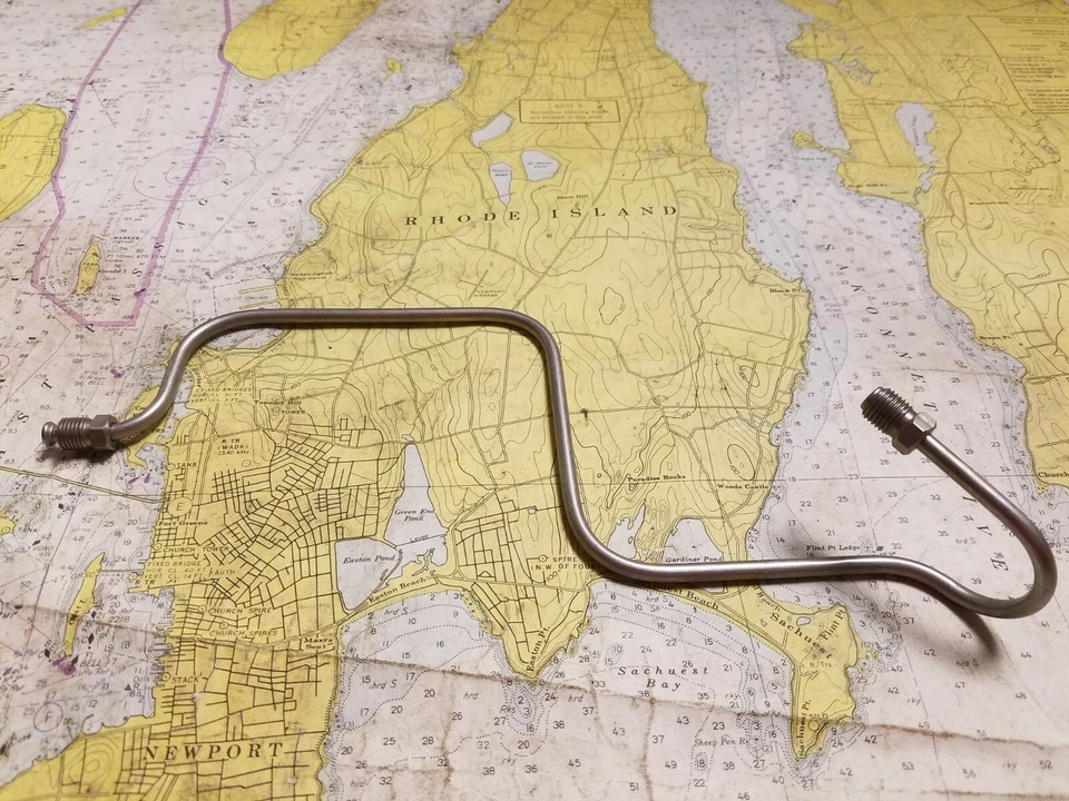 Chrysler Force Mercury F660254 32-F660254 Hydraulic Tilt Trim Hose OEM - Image 1 of 1