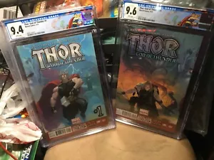 THOR: GOD OF THUNDER CGC 1-5 GRADED COMIC LOT - Picture 1 of 18